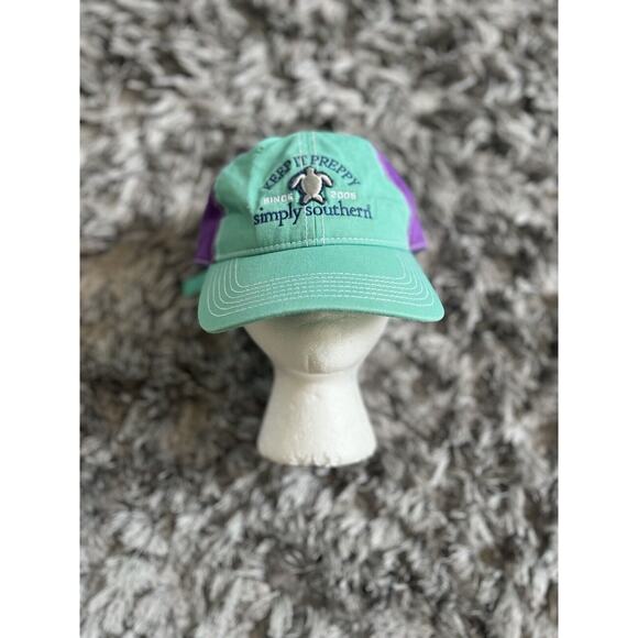 Simply Southern Hat Womens One Size Baseball Cap Preppy‎ - Picture 1 of 8